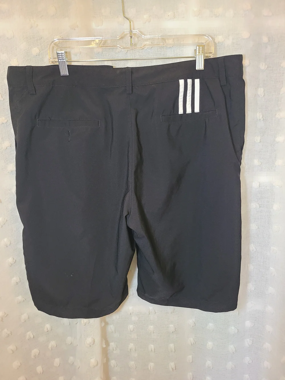 adidas Men’s Black Athletic Golf Shorts